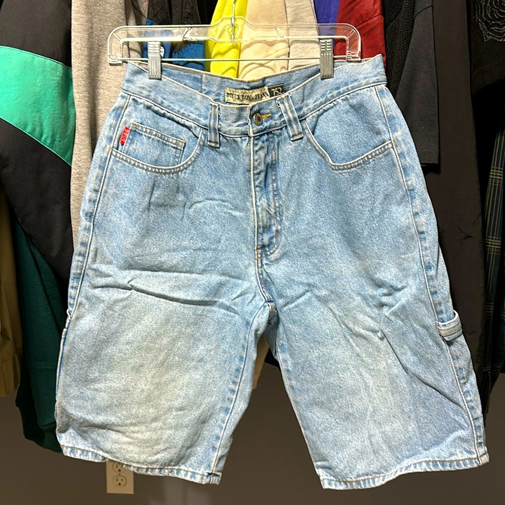 Vintage Bugle Boy 752 Carpenter Denim Shorts